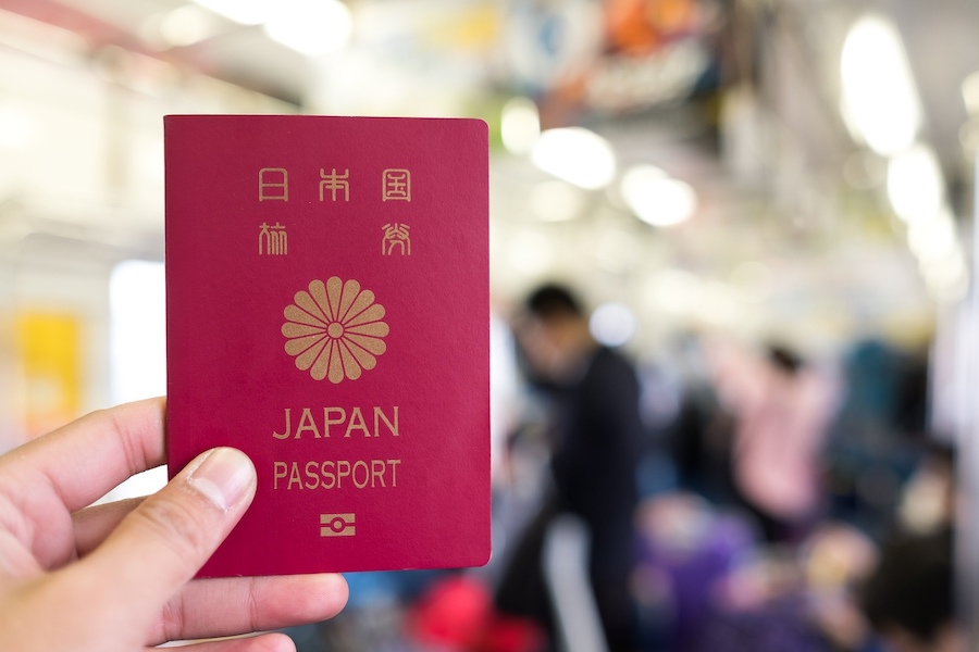 паспорт японии